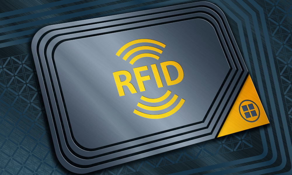 RFID Containing a Microchip for Unique Identification